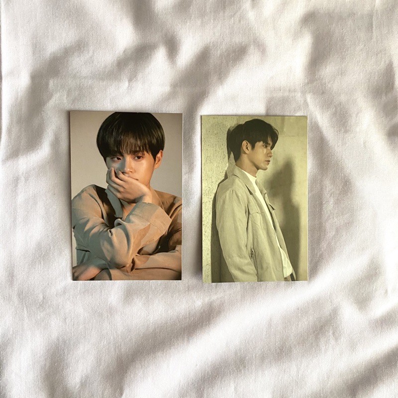 Wanna One Official Therefore Concert Photocard Ong Seongwu Lee Daehwi