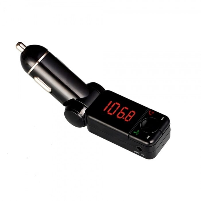 Bluetooth FM modulator + slot usb charger MP3