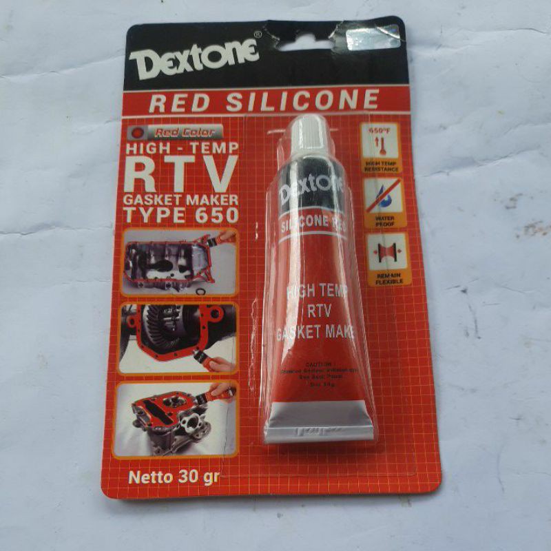 

Lem red silicone type 650 30gram