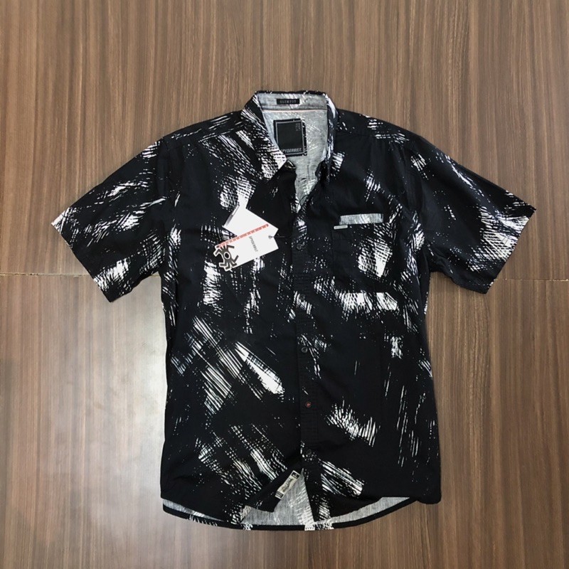 Diskon Kemeja Spyderbilt Maxo Black ORIGINAL BERGARANSI PLANETSURF