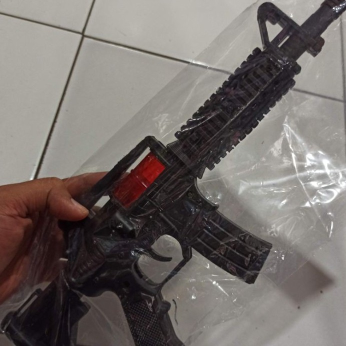 Mainan Senjata M16 Manual Non Baterai