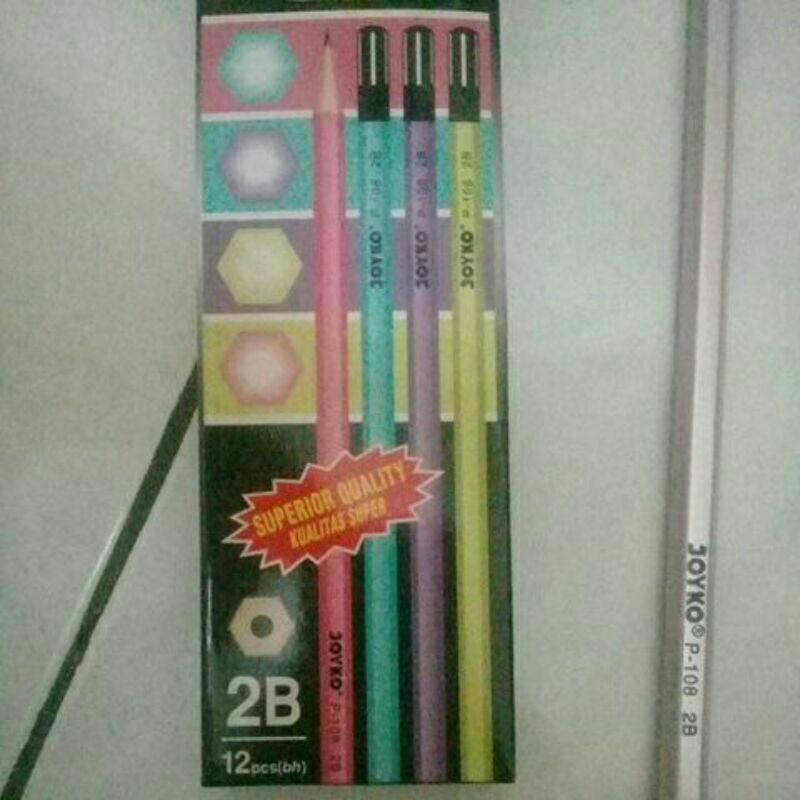 

Pensil Joyko Pearl Color 2B