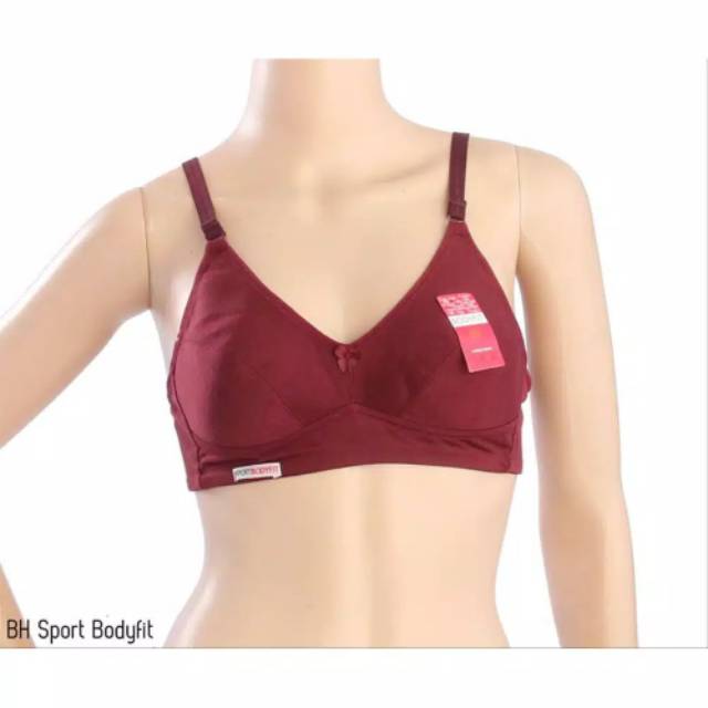 𝐊𝐈𝐑𝐀𝐍𝐈 Bra BH Sport Wanita Dewasa Tanpa Kawat Tanpa Busa Jumbo Bra Sports Trendy