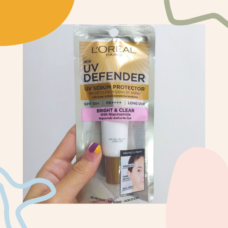Loreal Sunscreen UV Defender 15ml dan 5,5ml