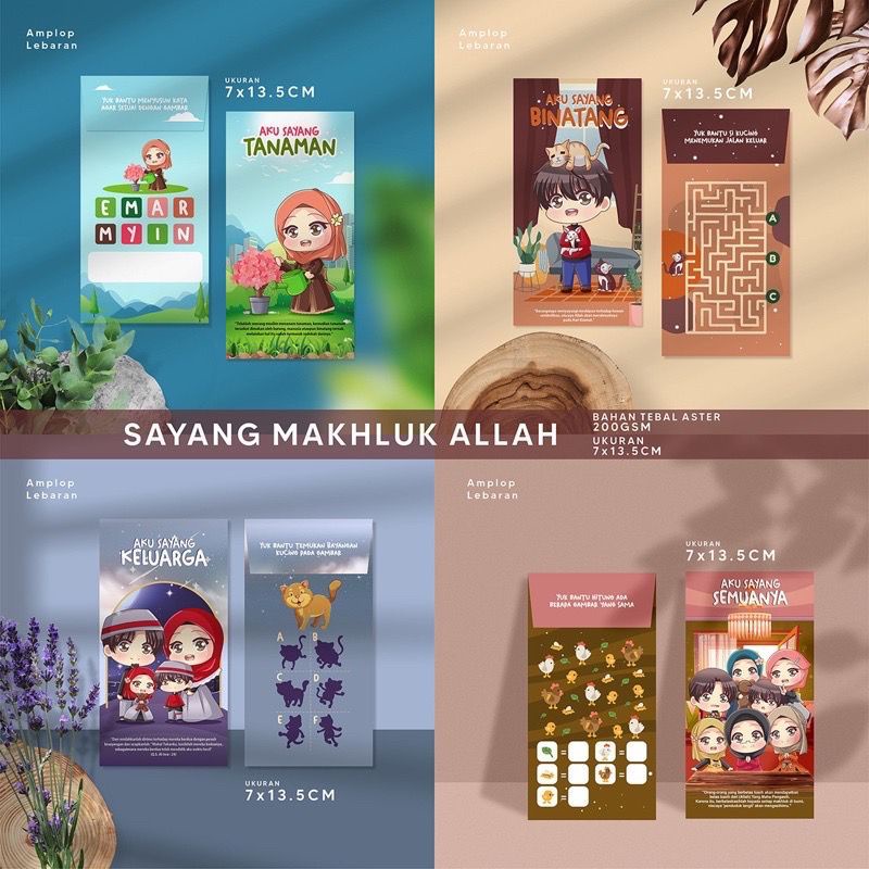 

Amplop Lebaran - Sayang Makhluk Allah