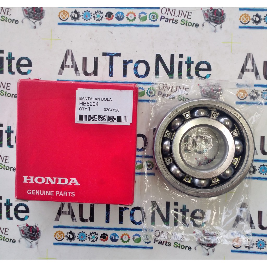 Bearing Laher HB 6204 Original Honda Genuine Parts HB6204