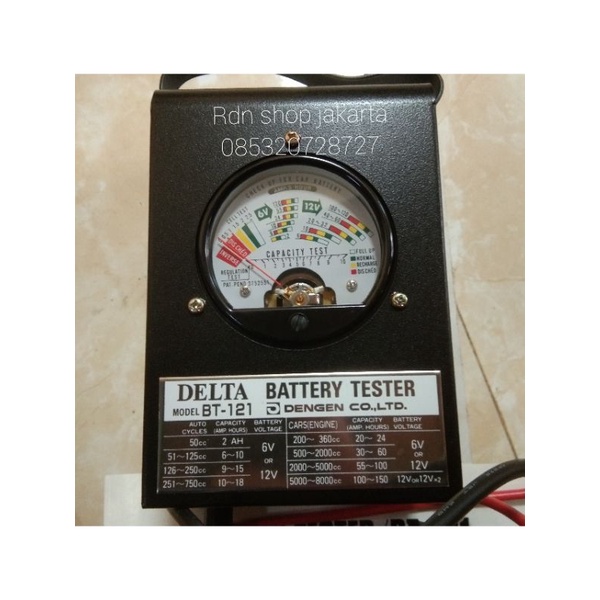 Battery tester Delta model BT 121