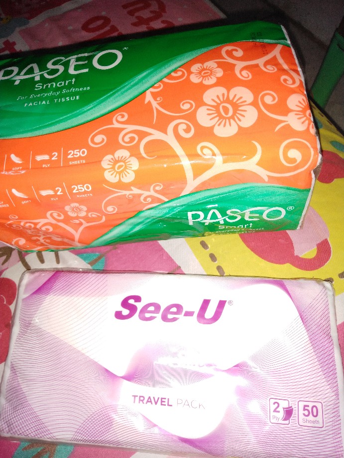 See-u Travel Pack Tissue 50 Sheets