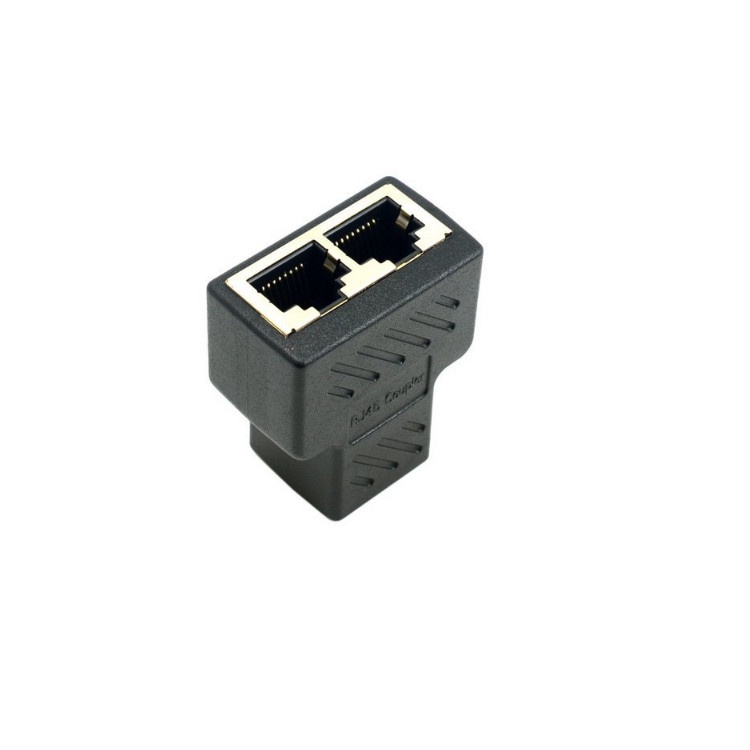 Barel Coupler Konektor RJ45 Sambungan Kabel LAN High Quality