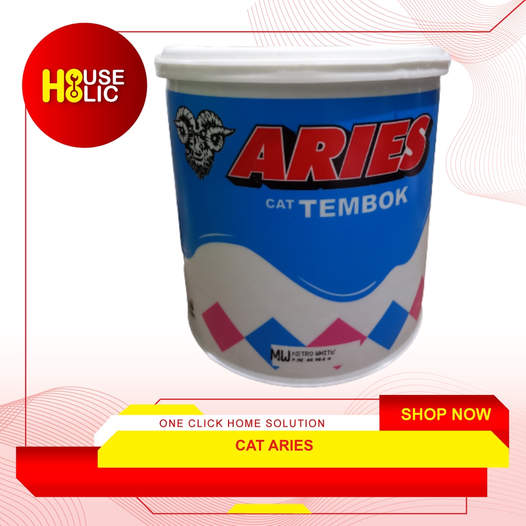 Cat Aries 5 KG Avian Avitex Paint Tembok Plafon Interior Eksterior 5kg