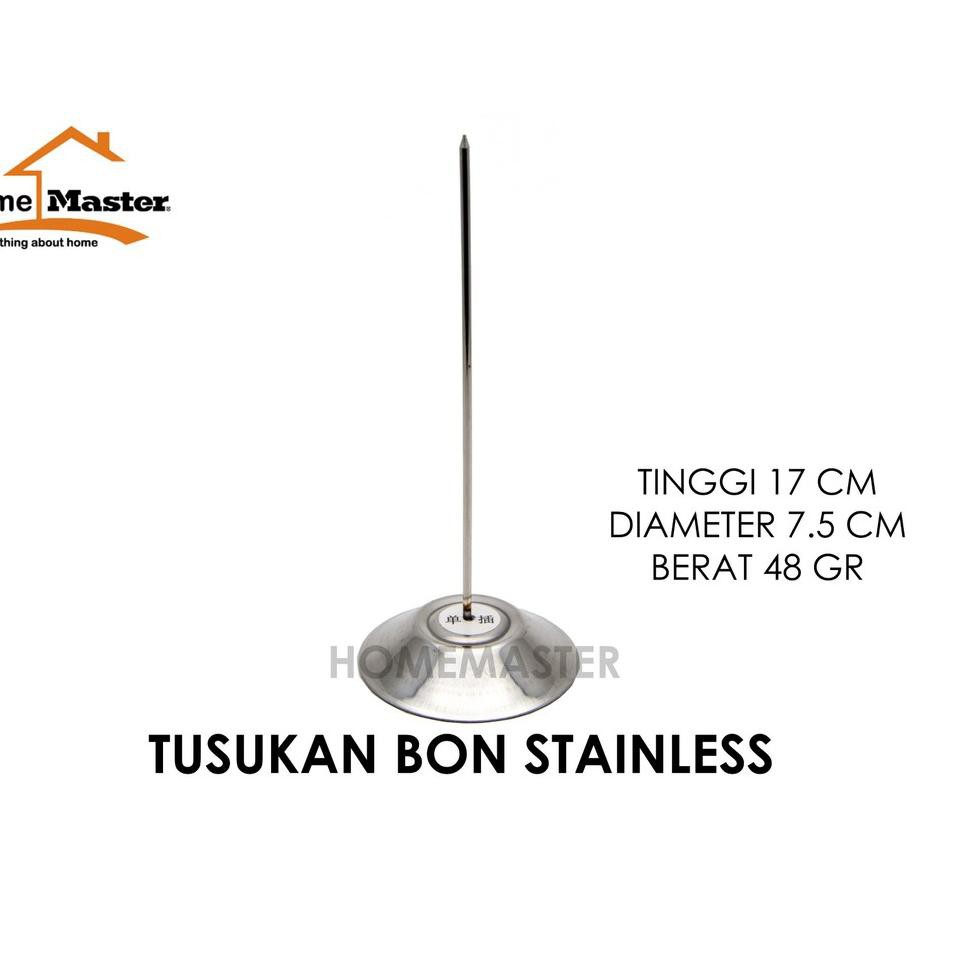 

TWC HomeMaster Tusukan Bill/Memo/Bon/Nota Stainless TSBON ➺ (Murah)