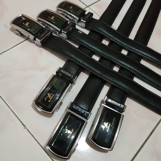 Ikat Pinggang Pria, Sabuk Pria Rel,  Sabuk / Gesper Elegan,  Gesper  Sabuk Pria Kalep