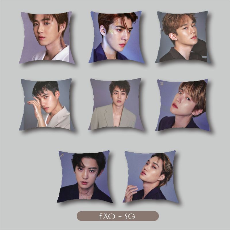 Bantal sofa EXO SG SMCU uk8cm