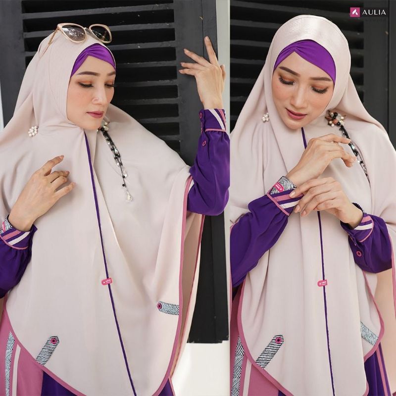 NEW QAMEELA DARK VIOLET BY AULIA