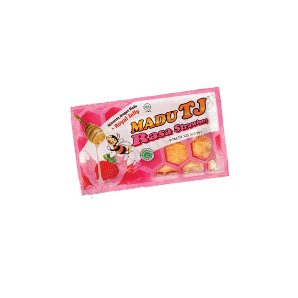 

Madu TJ Sachet Strawberry 1 Sachet 20gr / MADU TJ RASA STRAWBERRY SACHET / MADU RASA STRAWBERRY / MADU TJ STRAWBERRY / MADU ANAK / MADU KESEHATAN