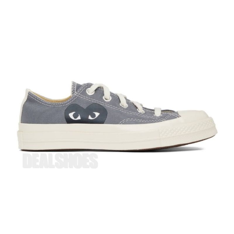 Converse CT 70s Low x CDG PLAY Steel Grey Original 171847C