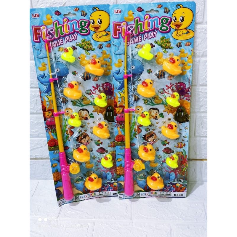 MAINAN PANCINGAN BEBEK / MAINAN ANAK FISHING GAME B538