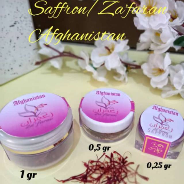 

Saffron Afghanistan Original 100% Super Negin Grade A