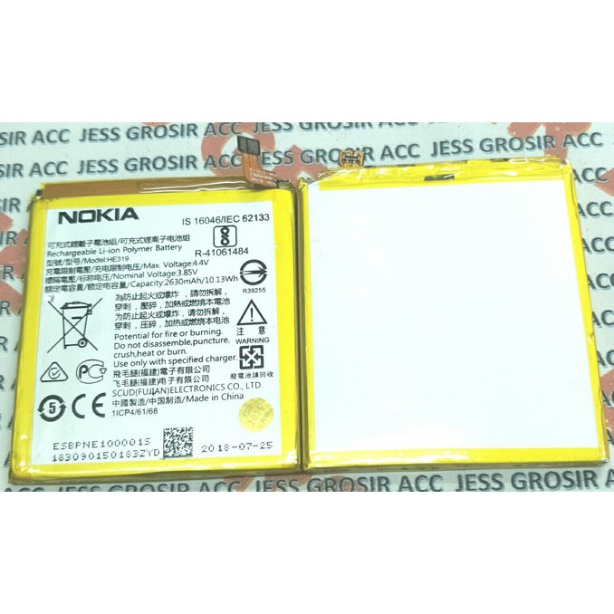 Battery Batre Baterai Nokia 3 HE-319 HE319 HE 319 TA1020 TA1028