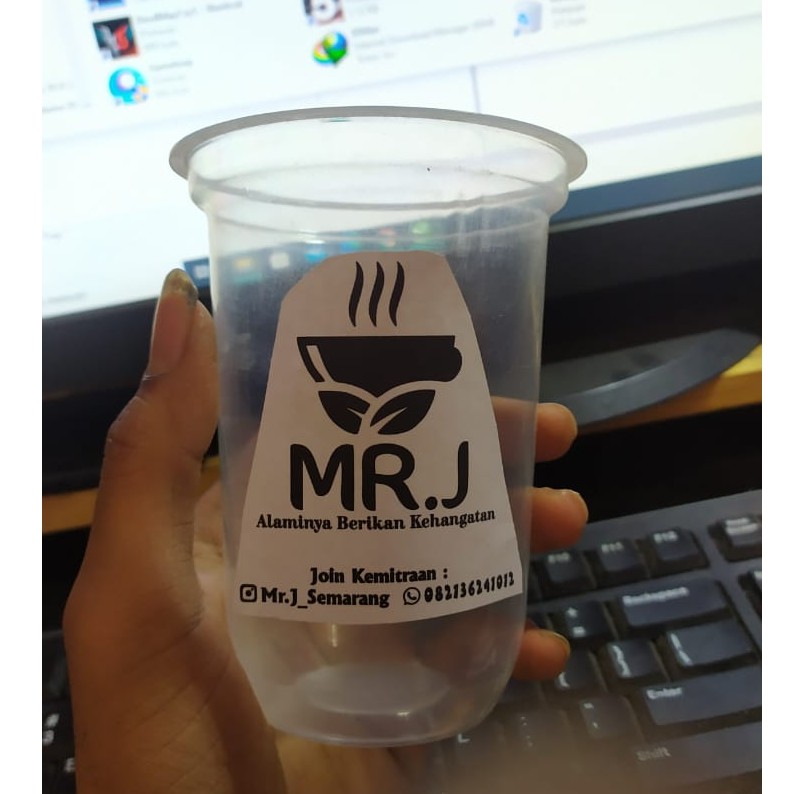 TERLENGKAP Sablon Cup Starindo 12/14/16oz Starindo 5gram (Pre Order 10 Hari)