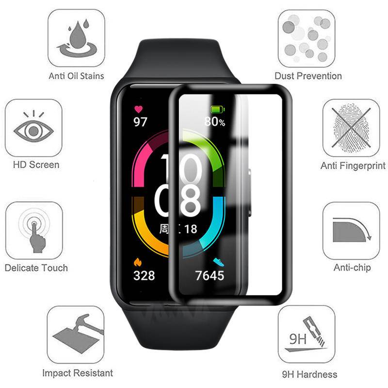 Pelindung Layar Smartwatch Huawei Band 7 6 4 3 Pro 2 Honor Band 6 (Bukan Kaca)