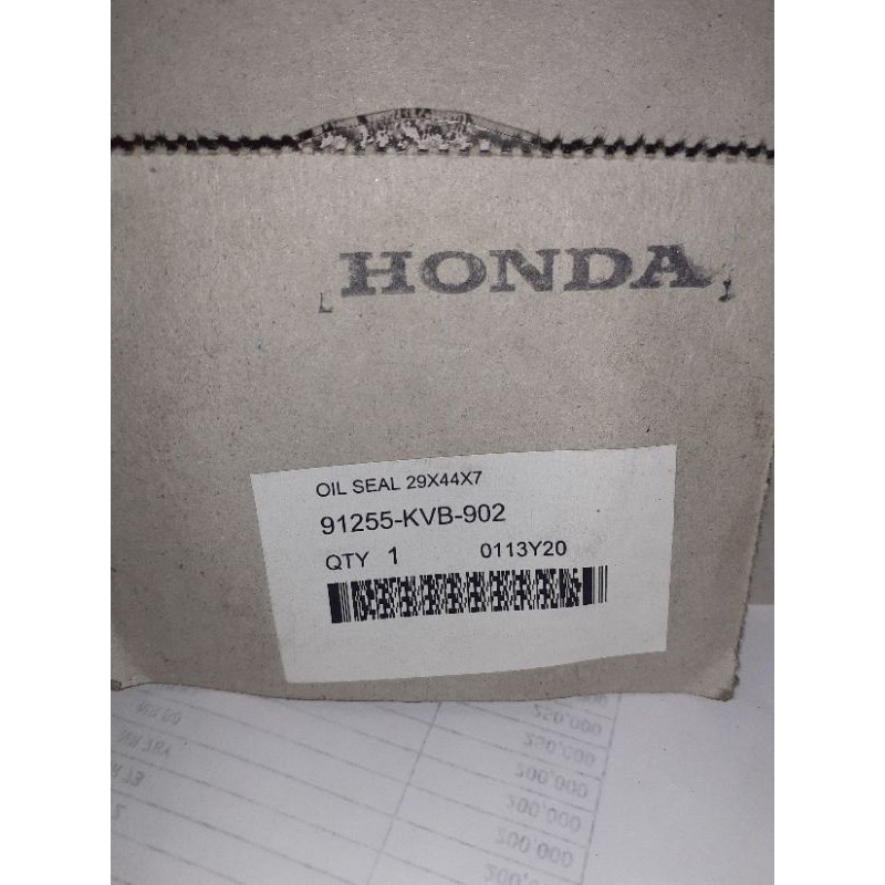 OIL SEAL AHM 29X44X7 Sil As Roda Belakang Vario_ Beat