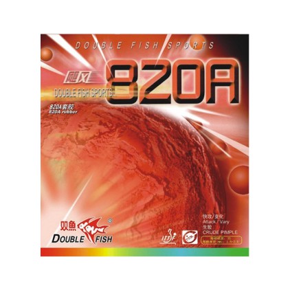 Karet Bet Bintik Double Fish 820A Bat Pingpong Rubber Tenis Meja Semi Serang