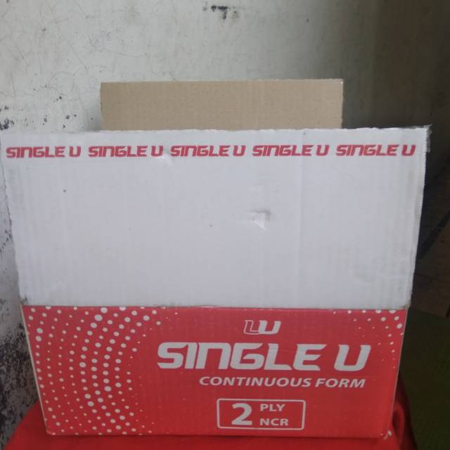 

Kertas continuous form 9-5"x11" Ncr 2ply di bagi 2