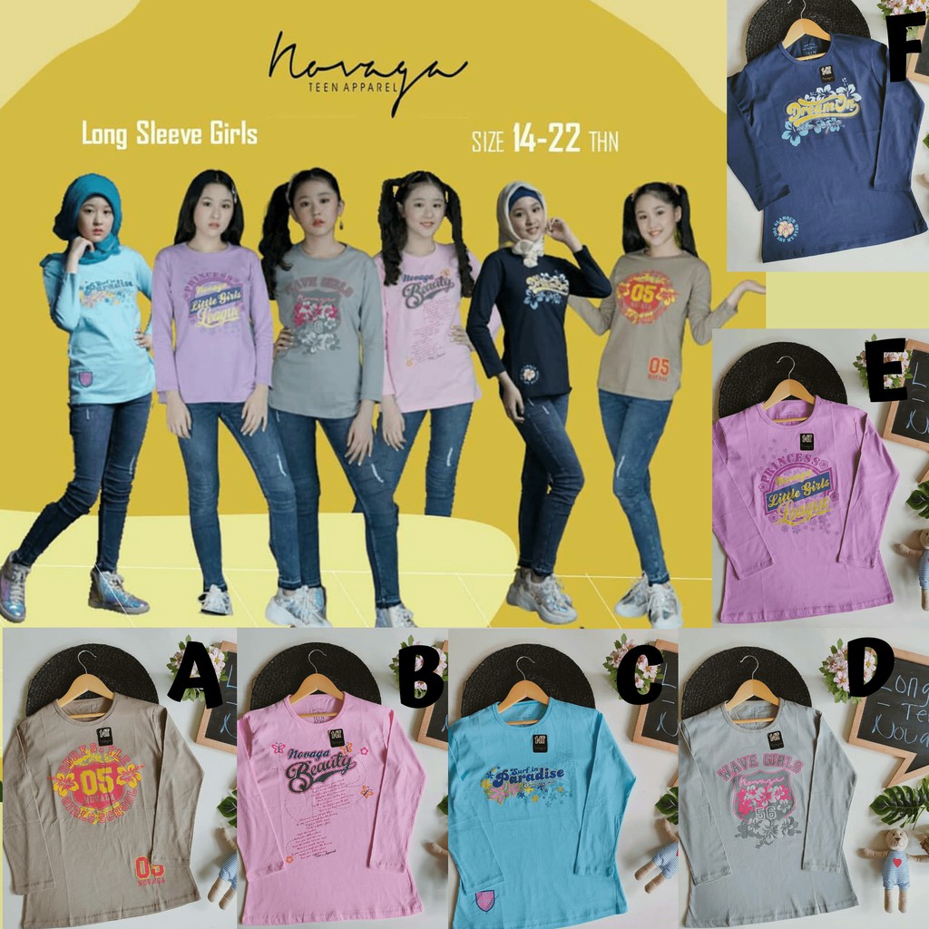 Novaga Teen Apparel Longsleeve