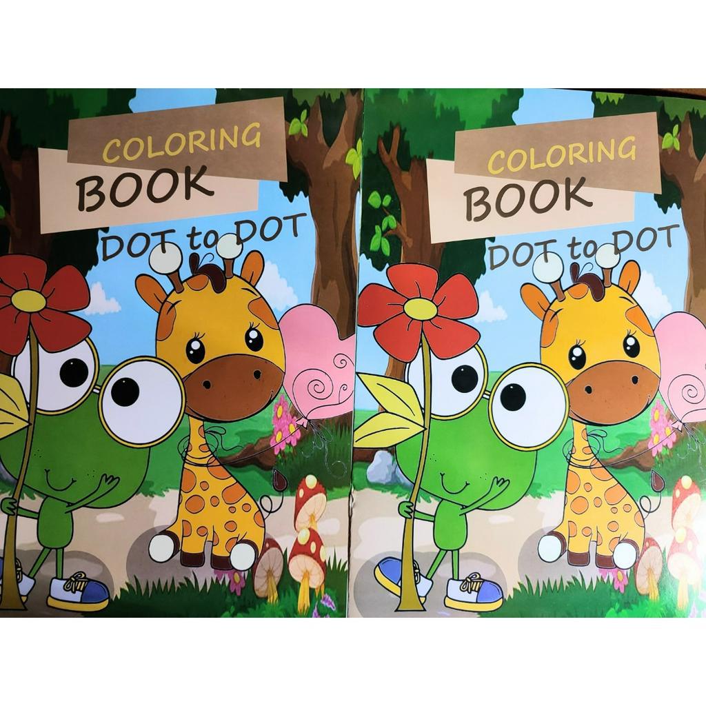 

BUKU MEWARNAI/COLORING BOOK DOT TO DOT