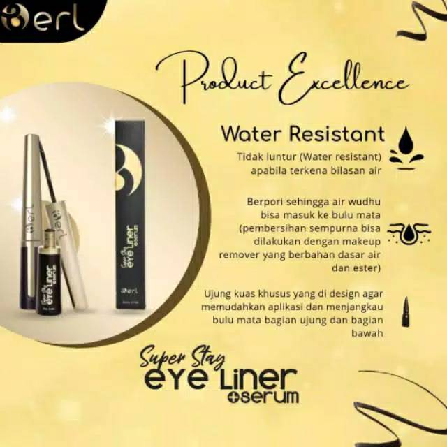 Berl Eyeliner / berl / berlcosmetics Super stay eyeliner +serum