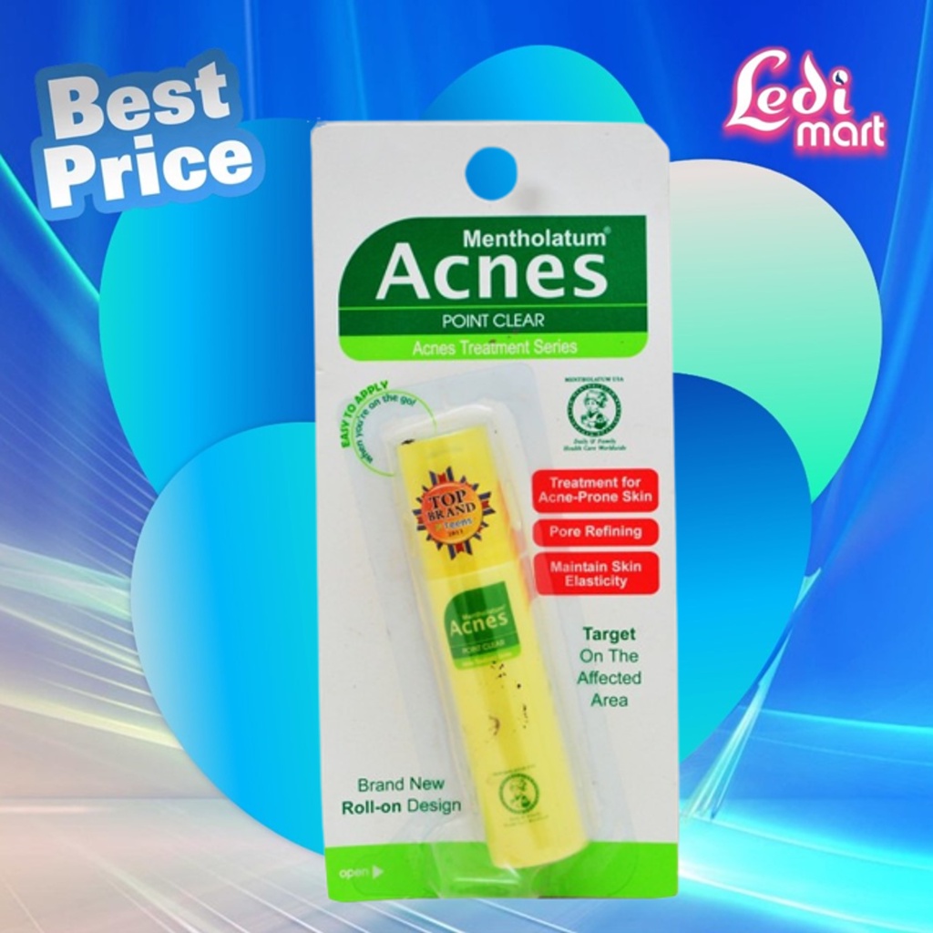 ORIGINAL Acnes Point Clear Roll On 9ml / Obat Pencegah Jerawat / Treatment Jerawat / Anti Jerawat / Anti Acne / LEDI MART