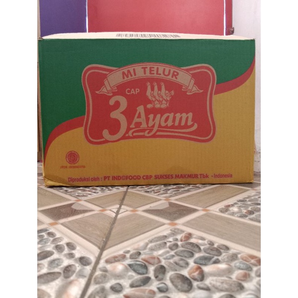 

Mie Cap 3 Ayam Dus isi 24 pcs