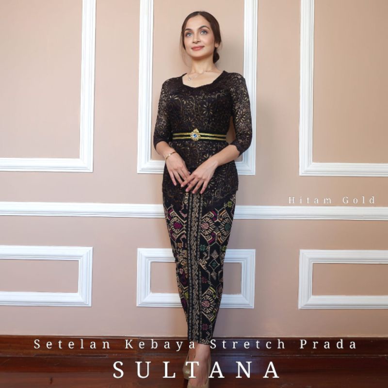 Setelan Kebaya Brokat Prad* Sultana