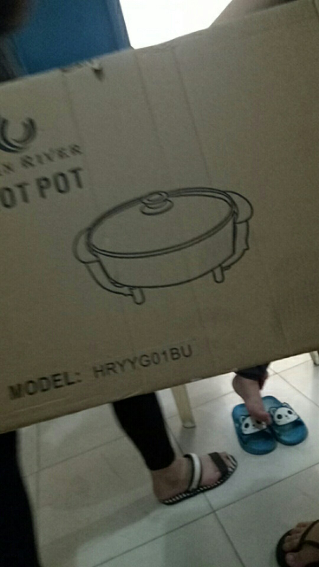 [han River] Hot Pot Listrik 2 In 1 Panci Dual Rasa Panci Elektrik Stainless Steel Termurah