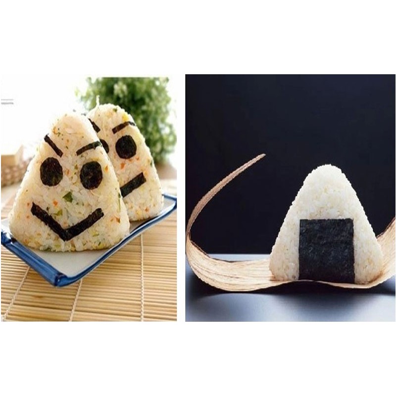 Cetakan Sushi / Onigiri / Bento Bentuk Segitiga Diy