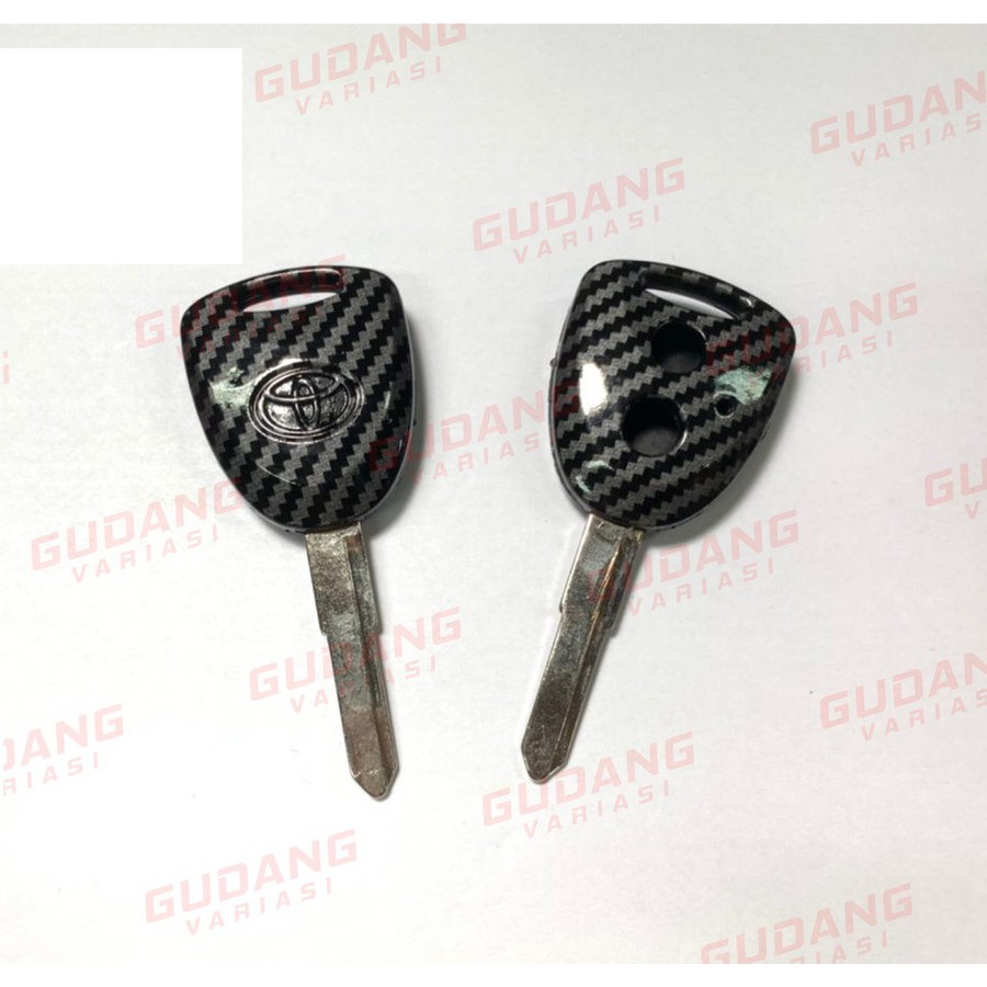 Cover Kunci Mobil calya dan grand avanza KARBON