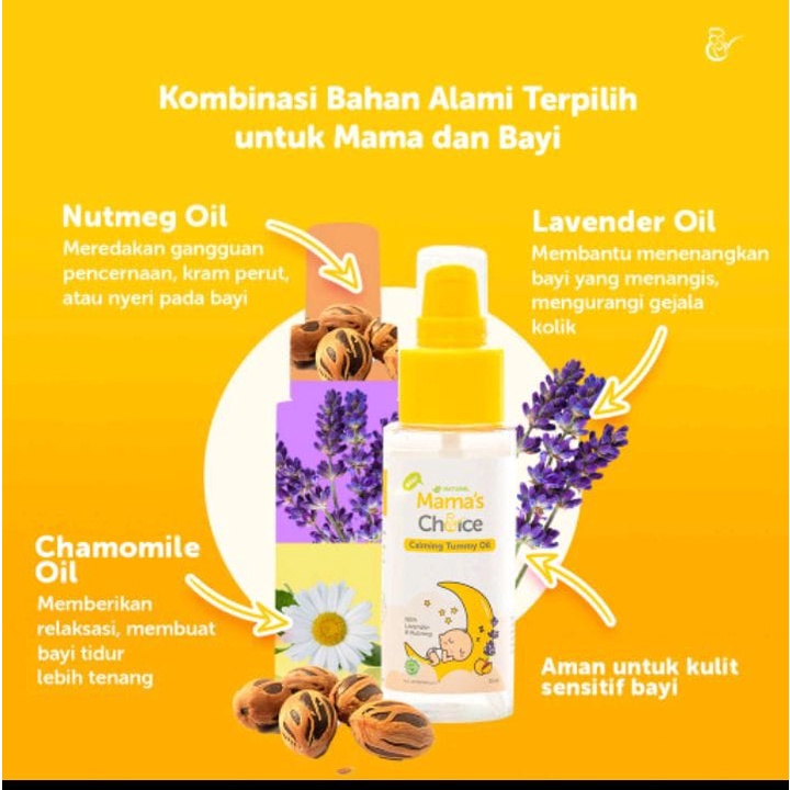 MAMA'S CHOICE BABY CALMING TUMMY OIL MINYAK TELON