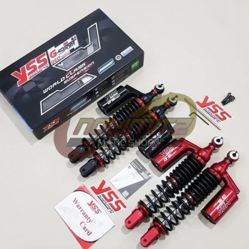 Shock YSS G Sport Black Red Series 350mm Shockbreaker  Honda PCX 150 Lokal