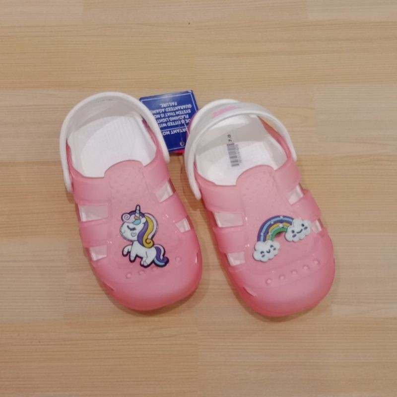 BUBBLE GUMMERS SANDAL SEPATU ANAK PEREMPUAN PINK LED SUPER EMPUK DAN RINGAN NEW ARRIVAL BY BATA