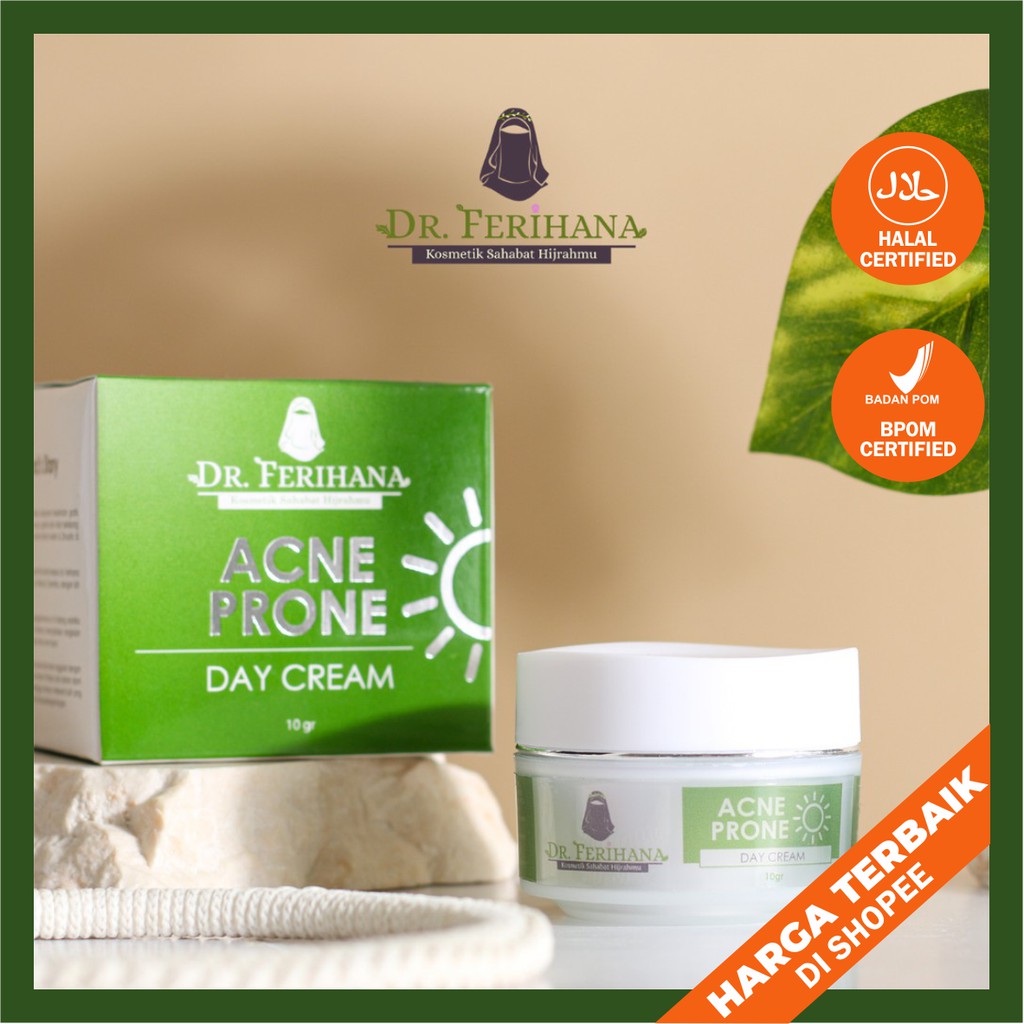 (DR. FERIHANA) ACNE PRONE DAY CREAM KRIM JERAWAT