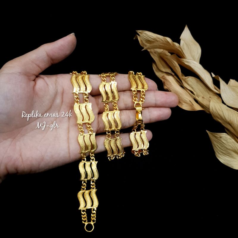 Gelang Replika Emas 24k - Mas Penang