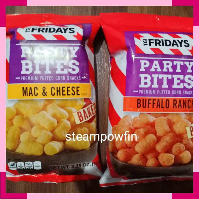

TGI Fridays Party Bites Buffalo Ranch Premium Mac & Cheese Puffed Corn