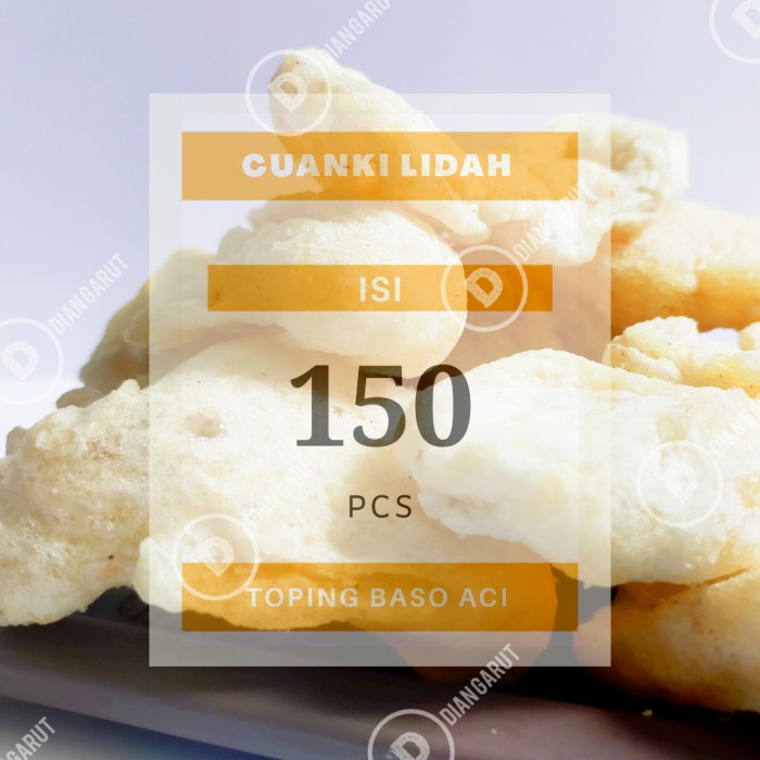 

Cuanki Lidah Toping Baso Aci dan Seblak Instan Isi 150 Pcs - BARU