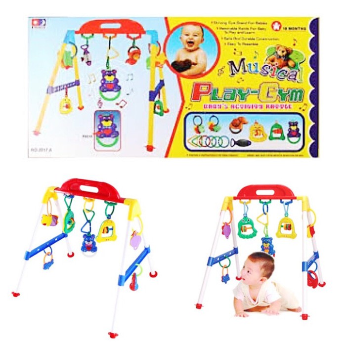 Musical play gym baby playgym tiang mainan gantung anak bermain bayi