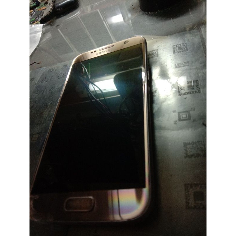 LCD SAMSUNG S7 FLAT COPOTAN 100% NORMAL