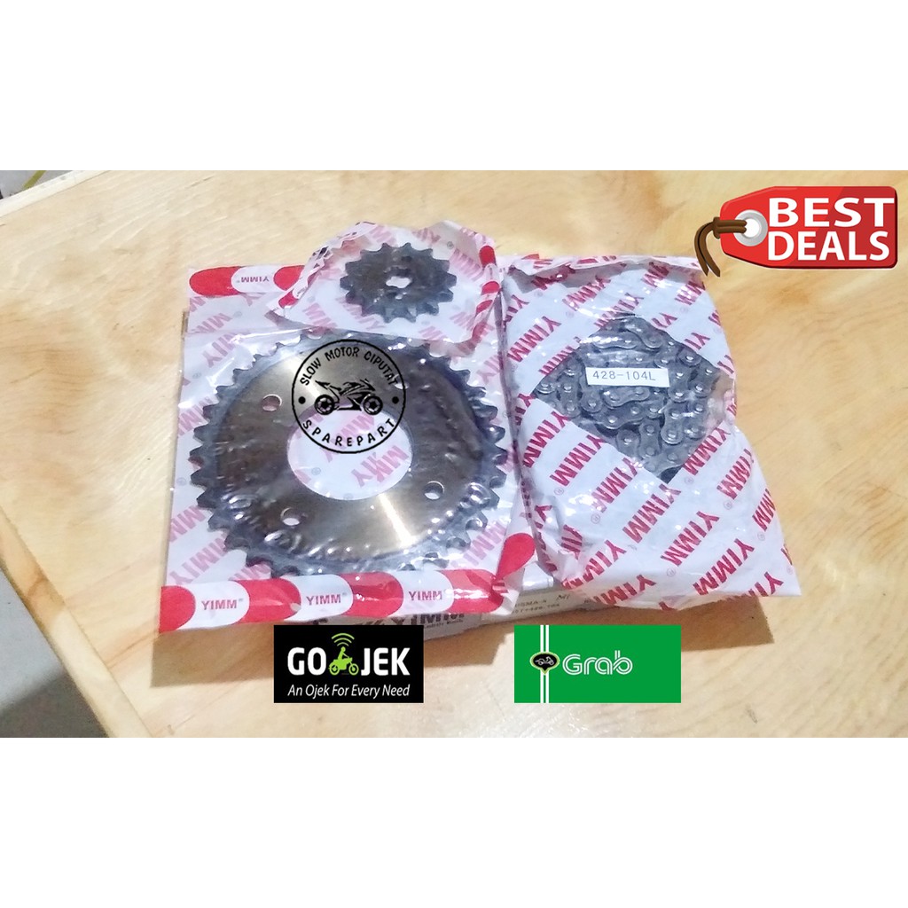 GEAR SET KHARISMA X MERK YIMM