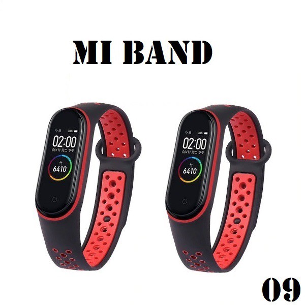 Strap Mi Band 3 Strap sport Mi Band 3 strap 2 warna mi band 3