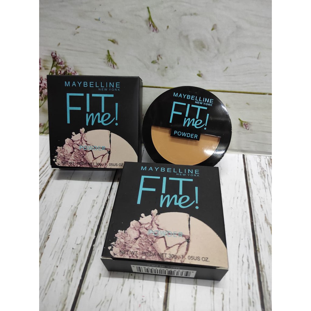 BEDAK MAYBE FIT-ME POWDER 2 IN 1 1185