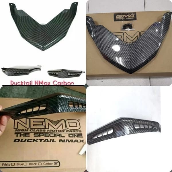 Ductail Tutup Lampu Stop Rem Carbon Motor Yamaha Nmax-155 Old NEMO